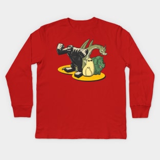 Team Herculoids Kids Long Sleeve T-Shirt